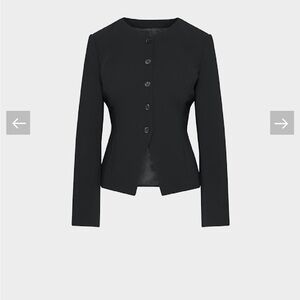 Aritizia Wilfred Classic Black Blazer